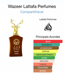 Lattafa Al Noble Wazeer Eau de Parfum 100ml Unissex