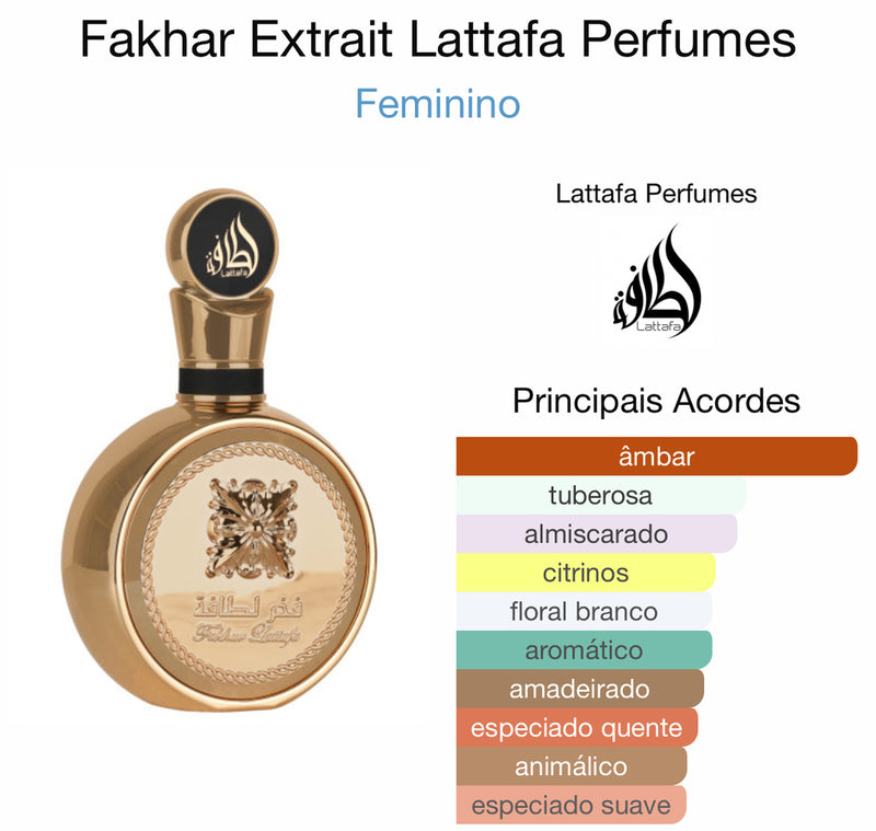 Lattafa Fakhar Gold Extrait Eau de Parfum 100ml Unissex