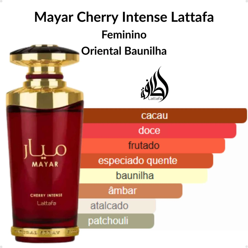 Lattafa Mayar Cherry Intense Eau de Parfum 100ml Unissexo